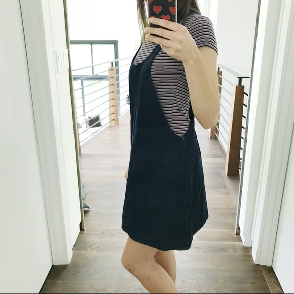 Zara Denim Apron Dress - Picture 3 of 3